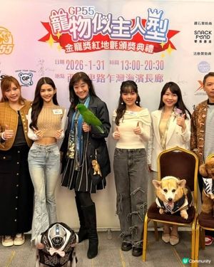 紅地氈寵物趴！🐶✨一齊爭獎！🏆