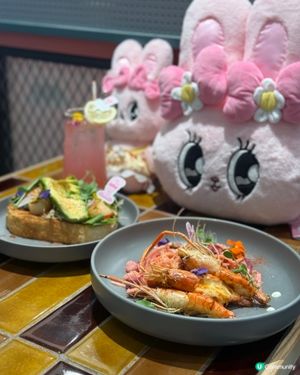 粉紅夢幻餐廳！打卡必去！💖✨