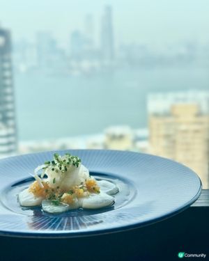 銅鑼灣高空午宴｜維港景致佐三道菜