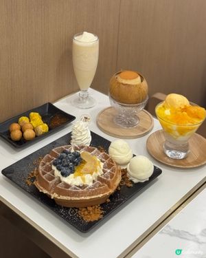 嘆甜品！椰皇系列必試 🥥😋下午茶時段甜品$38起🔥🔥