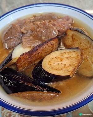 平記餐廳早餐特別配料炸茄子