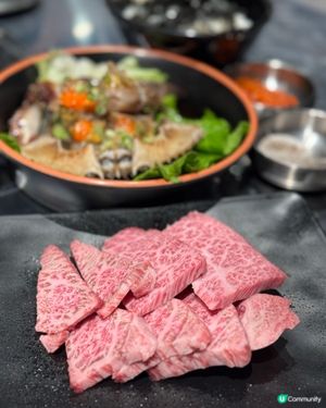 超正和韓牛同醬油蟹🤤