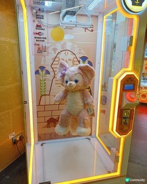 夾公仔機內的孤單Linabell 🥺🧸