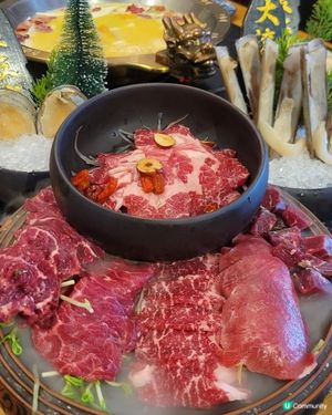 滋補豆乳鍋！龍躉玫瑰超吸睛！🌹🍲