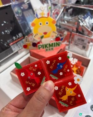 任天堂 💕 免費拎 pikman 小貼紙