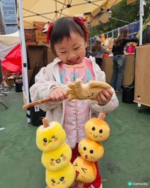 維園花市  人氣🍡🍡爐氣公仔🍡🍡