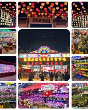 年廿九著短袖去行年宵花市🌸