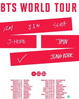 呀！終於等到！ 2027BTS香港演唱會 🎤 3月4-7日！