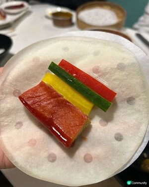 精緻新派素食💕羊腩煲。片皮鴨。三文魚拼盤