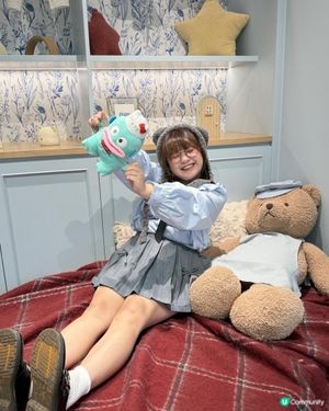 Airside 打卡｜日系雲朵咖啡廳空降啟德！治癒系甜品控請集合🫧