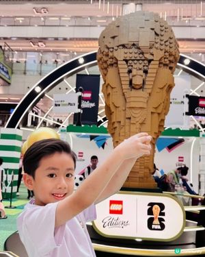 ⚽🧱帶埋小朋友去朝聖！《拼出足球傳奇》