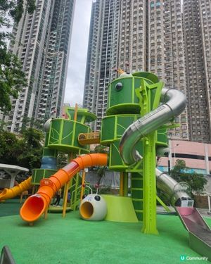 期待已久荃灣兒童遊樂場終於開番喇
