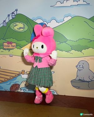 海洋公園 🎀My Melody零距離見面影相攻略 #039