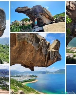 【赤柱行山篇】斜炮頂、犀牛石、國殤紀念墳、赤柱正灘、夏萍灣泳灘、機槍堡