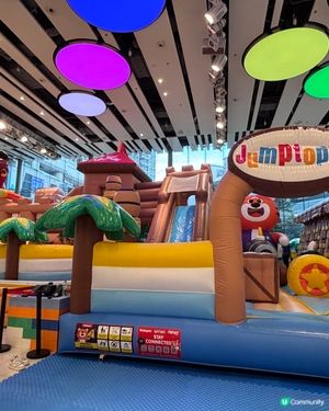 香港/荃新天地JUMPTOPIA親子夏日水戰PARTY🚢💦