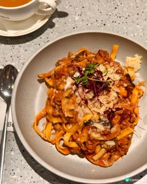 PopCorn質感Café 經典番茄肉醬意粉