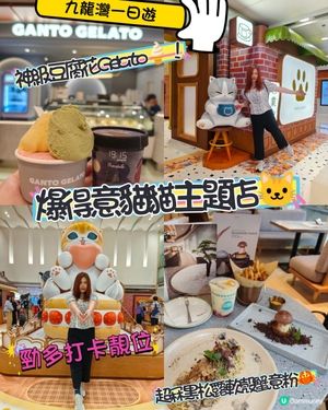 【九龍灣一日遊】爆得意貓貓主題店🐱