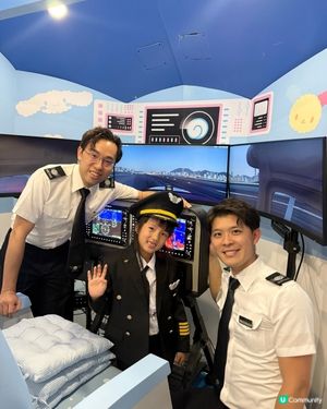 Sanrio Fans召集要嚟呢到📣 一齊做機師👩🏻‍✈️