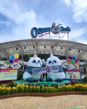 海洋公園奇遇🐼🎢🌊！夏日開心玩到癲🤩✨