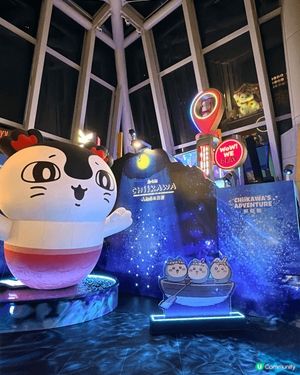 上述兩個地方都值親子好去處，一個係喺機場既大型貓貓睡著姿勢，...