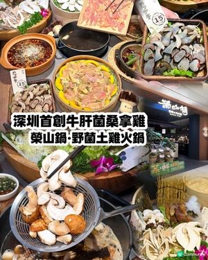🔥深圳首創牛肝菌桑拿雞🐓快來品嘗山野鮮味