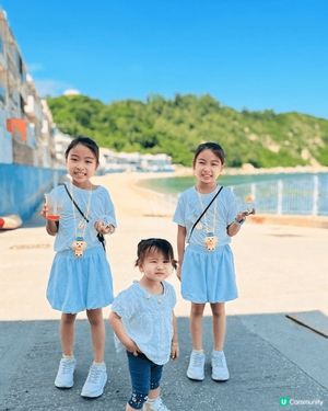 同小朋友最好係去郊外～我選擇左長州同西貢因為可以行街由可以食...