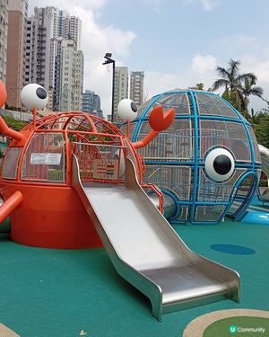 香港仔海濱公園-漁港親子遊樂⛴️🦀