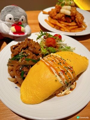 東涌韓國菜🇰🇷！烤牛肉蛋包飯超正😋！