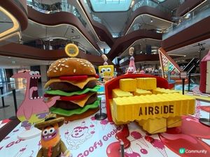 超可愛🫧Airside海綿寶寶打卡位！