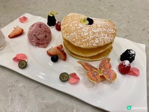 下午茶🤤！班戟+窩夫，幸福感爆燈！🥞