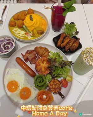 上環新開cafe試食！食物高質😋！ 好多選擇🍤🍛