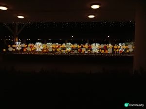 屯門大會堂出面啲聖誕燈飾
