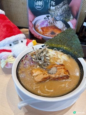 霸嗎拉麵新品！煮干魚介豚肉拉麵🍜🤤