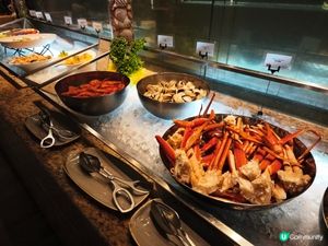 帶爸媽到黃竹坑I-O-N嘆自助餐😋