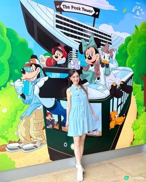 迪士尼粉絲注意！山頂纜車變身盛夏慶典 🏖️