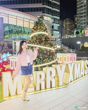 🌺新都會廣場「星耀綻紅聖誕」🌺