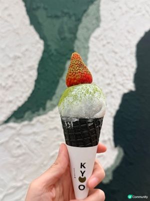 挑戰高濃度抹茶大福!仲食到芥辣雪糕🍦