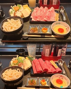 🔥中環免加一🐮A5和牛壽喜燒！🤤