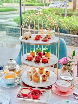 📍尖沙咀美食｜色彩繽紛的果漾樂園下午茶