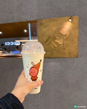 喜茶萬象城烤黑糖牛乳波波 😋