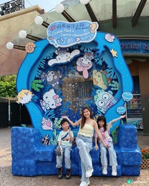 真係好鍾意去海洋公園呀～💙🩵