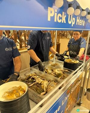 星期五六日限定！🍜 醬油蟹 buffet 🤤