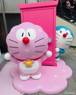 櫻花粉紅多啦A夢激發少女心❤️