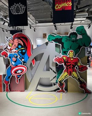 啟德英雄集結🦸‍♂️Marvel期間限定POP UP🤣