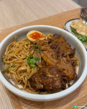 茶木抵食午市套餐❤️‍🔥必食豬軟骨椒麻拌麵😋
