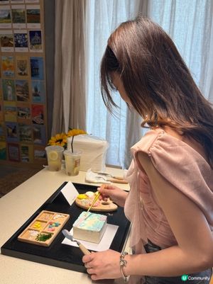 🎨 把油畫穿在蛋糕上！這是我捨不得吃的藝術品🍰