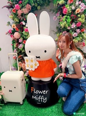 香港遊｜走進 Flower Miffy 的夢幻小花園