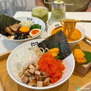 日本過江龍🤭新推出海膽沾麵🤤！鮮味爆燈！😋