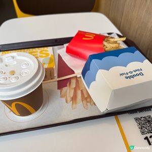 麥當勞$30 雙層魚柳包餐