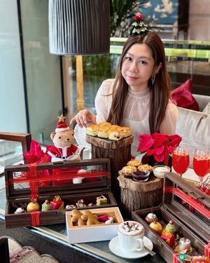 Conrad 聖誕下午茶😍